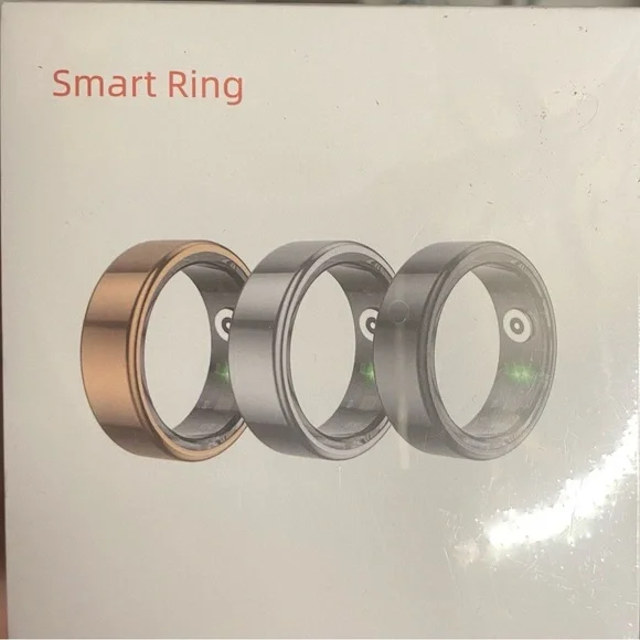 New! Smart Ring - Black size #8 - Picture 2 of 2